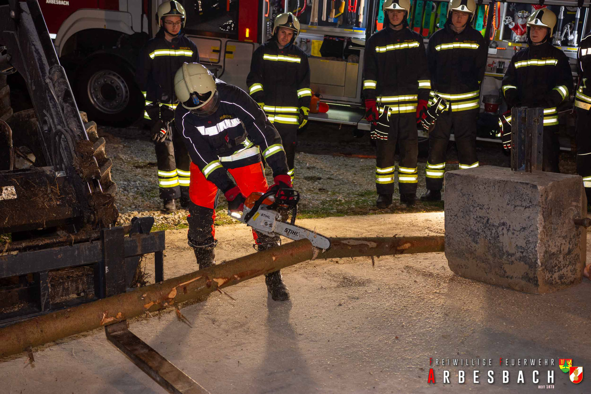 Übung Schadholz-Einsatz | 22.03.2024