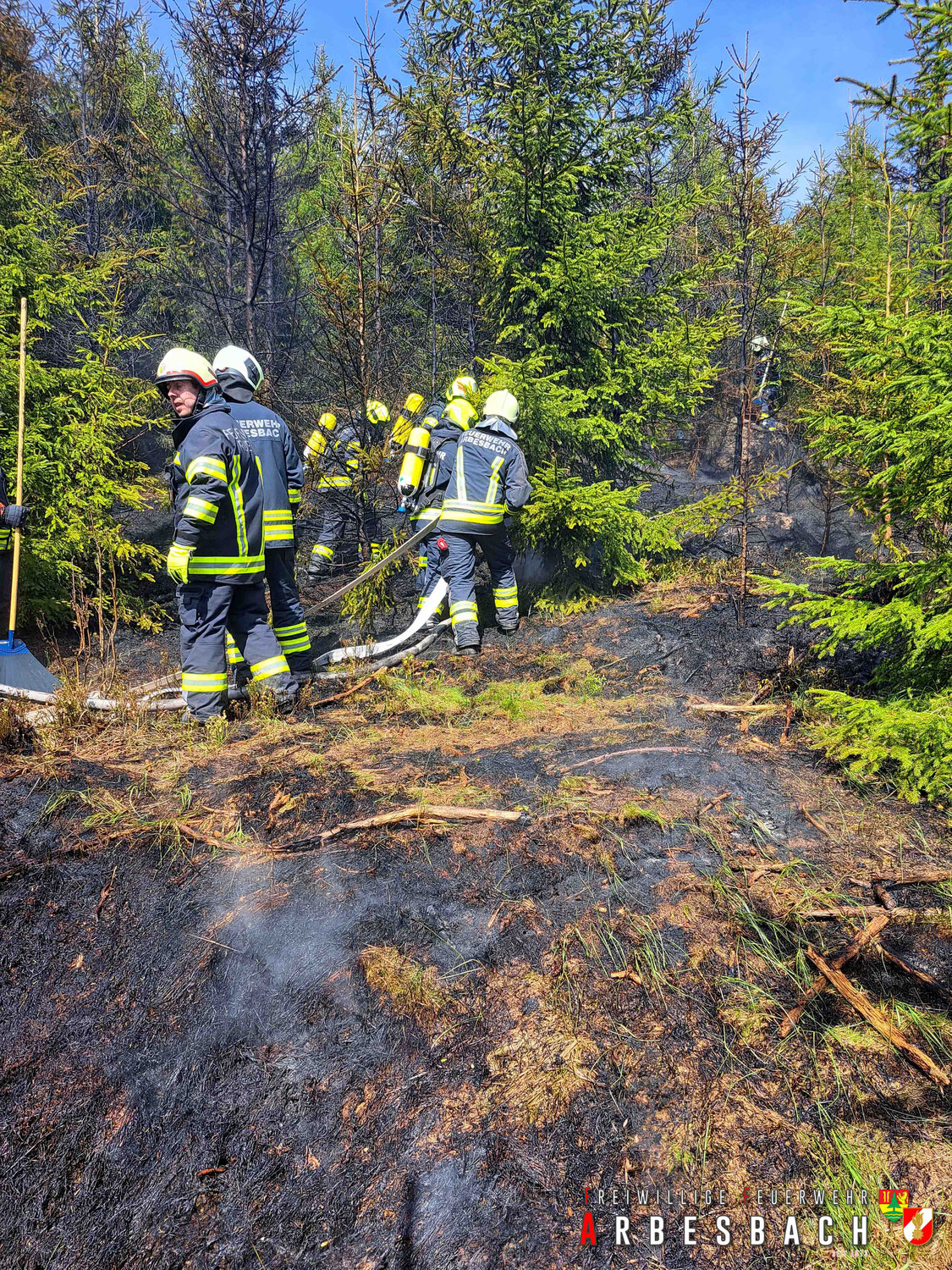 Waldbrand in OÖ - Liebenau | 01.05.2024