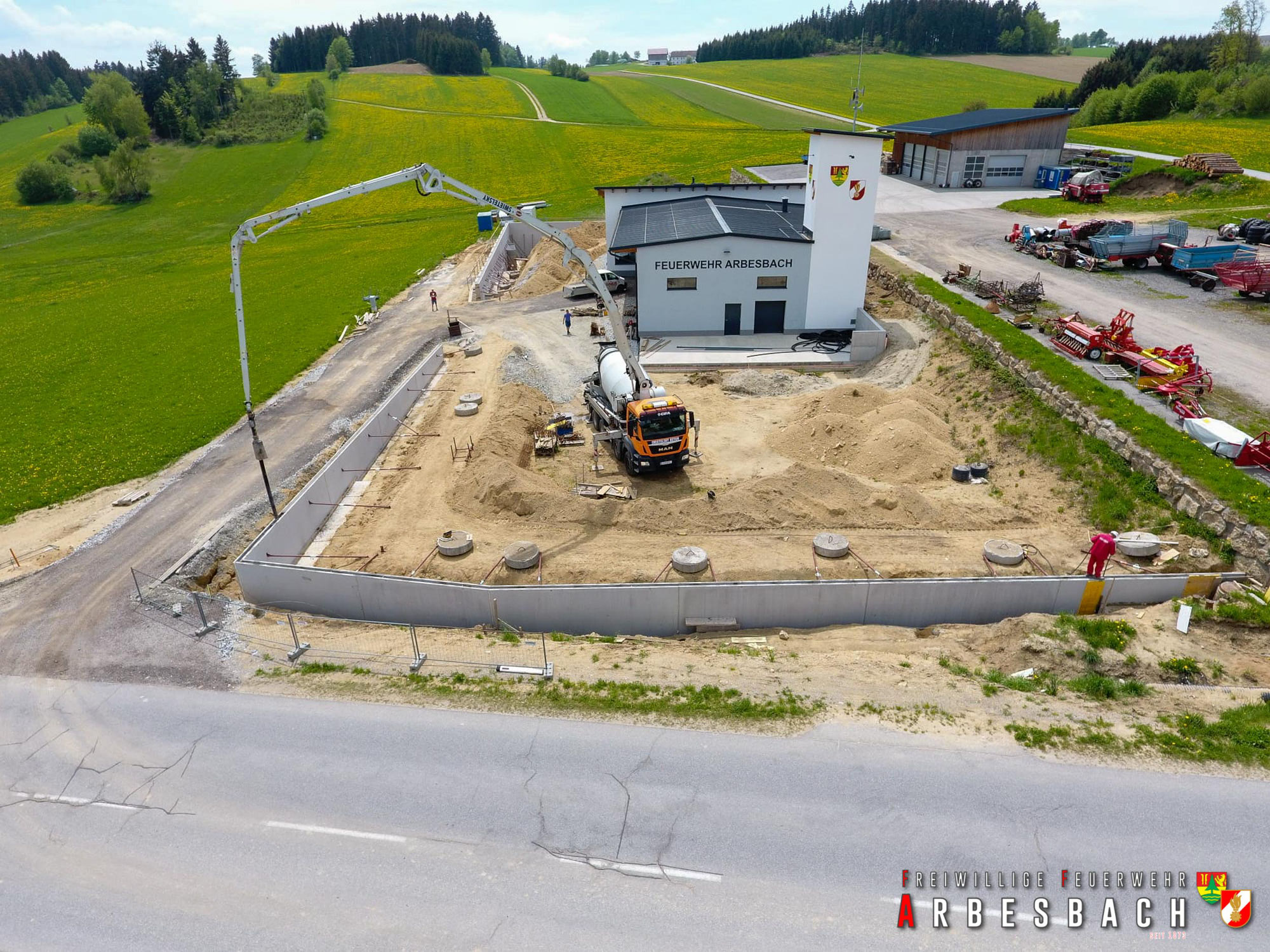 Baufortschritt FF-Haus Neubau | 16.05.2022