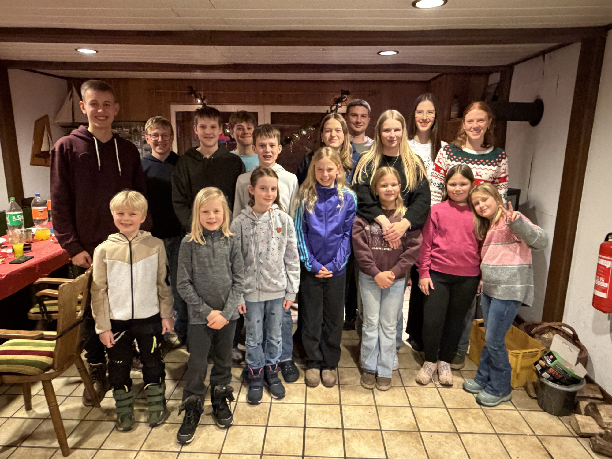 Weihnachtsfeier der Jugendgruppe
