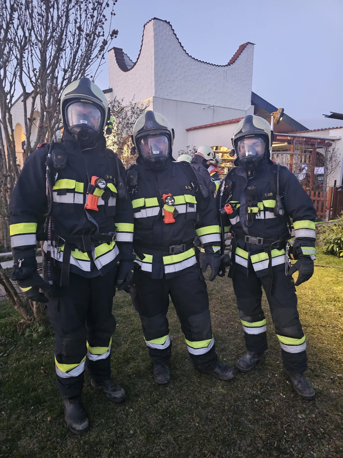 Brand im Wintergarten