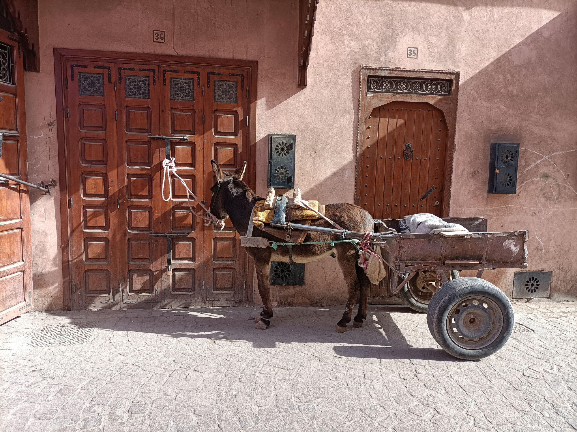 Marrakech : notre arrivée au  Maroc