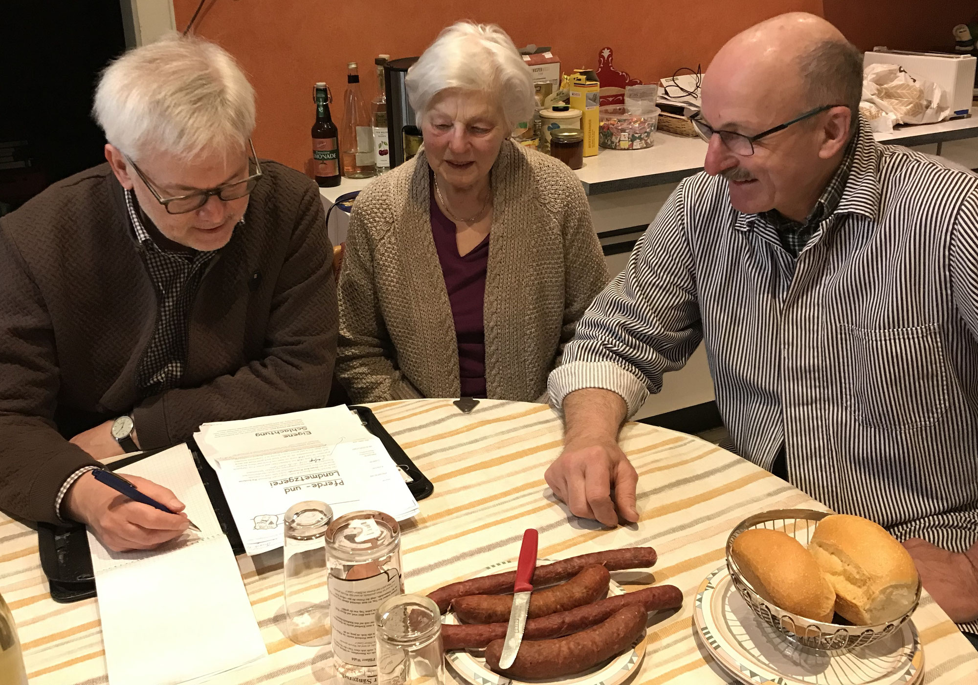 Interview mit Maria und Hans-Erwin Bergold für das Buchprojekt "fassadengeflüster"