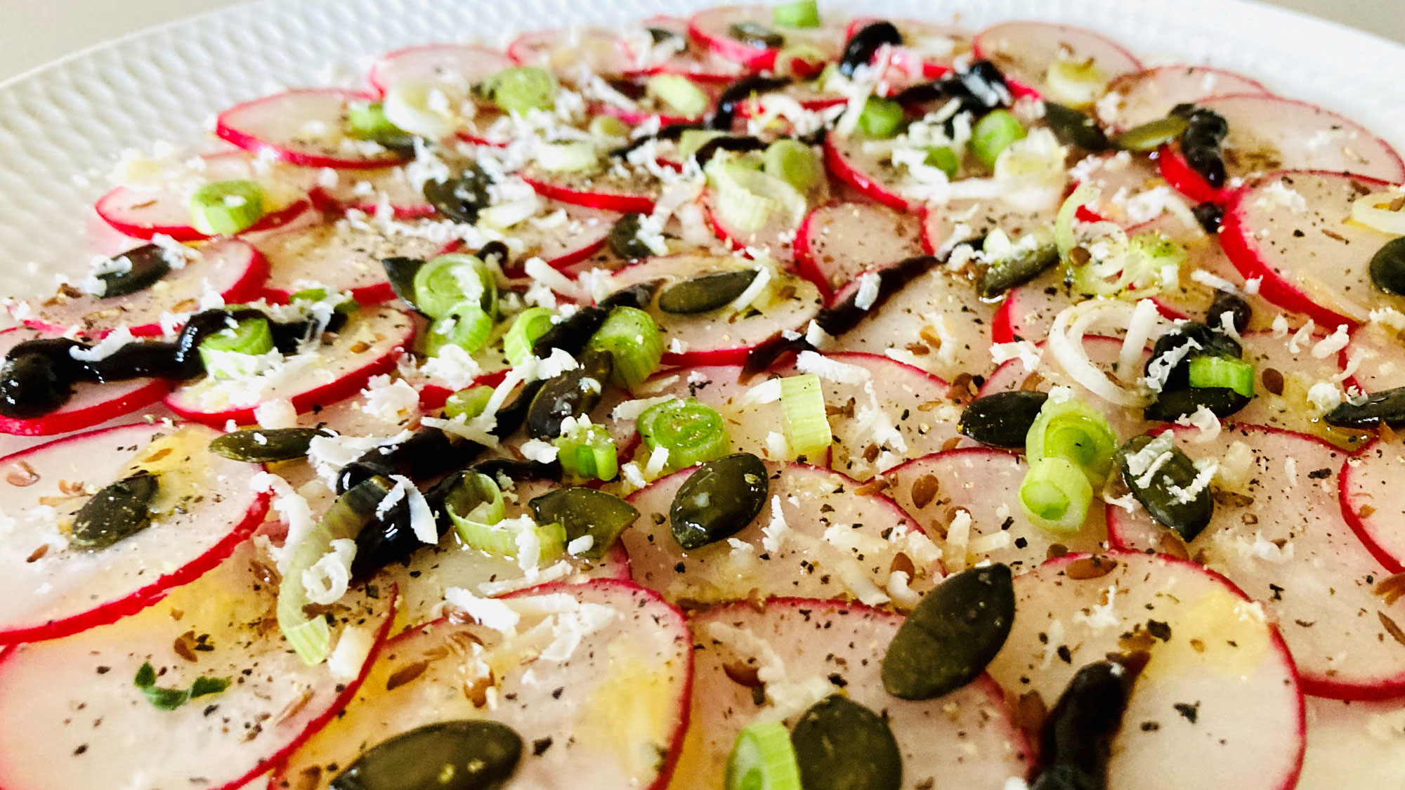 Radieschen - Carpaccio 
