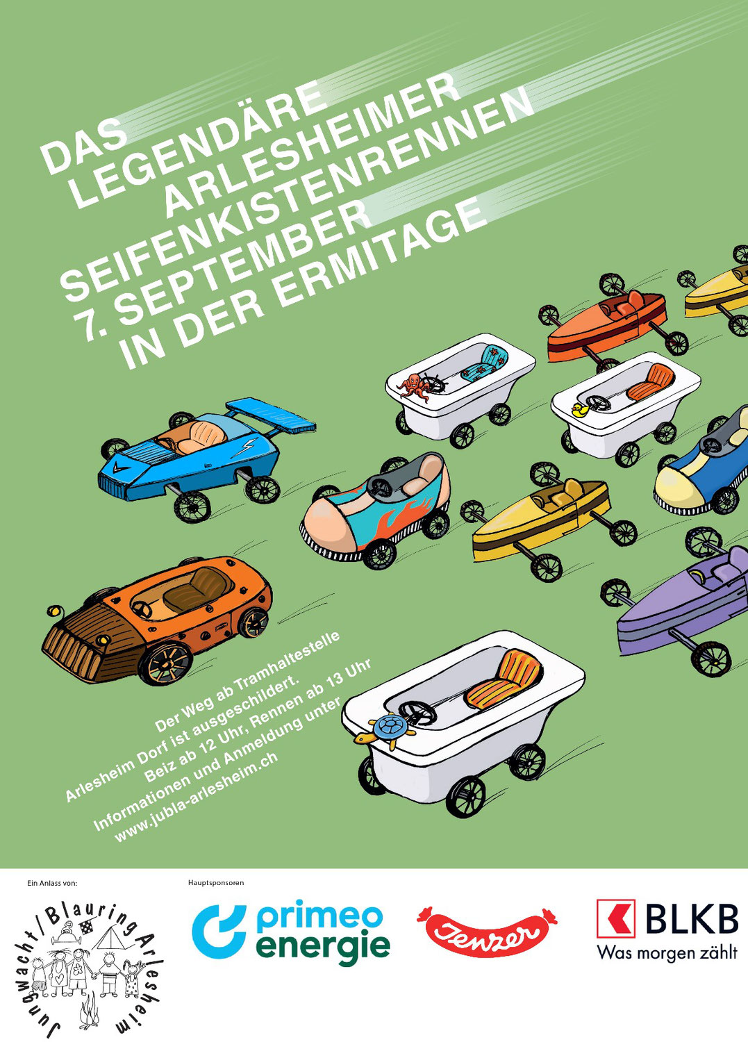 Legendäres Seifenkistenrennen am 07.09.2025