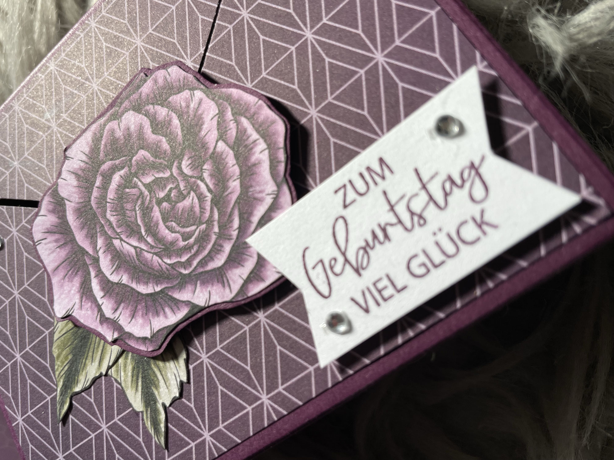 Blog Hop - Box für Glückwunschkarten