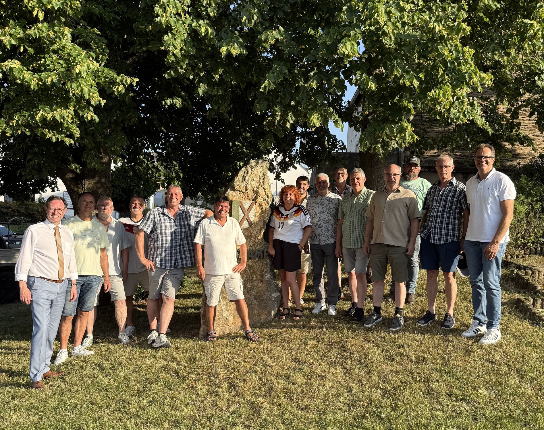 Landrat Andreas Hackethal besuchte die Ortsgemeinde Longkamp