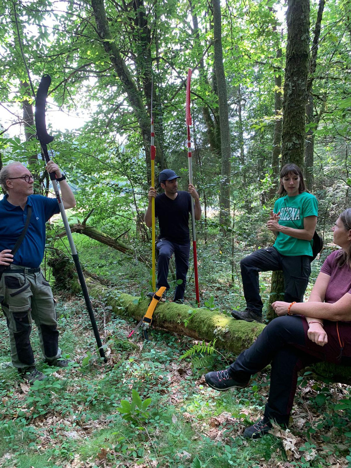 Deux sessions de formation Avenir Forêt ont eu lieu à Eyrein en juin 2023