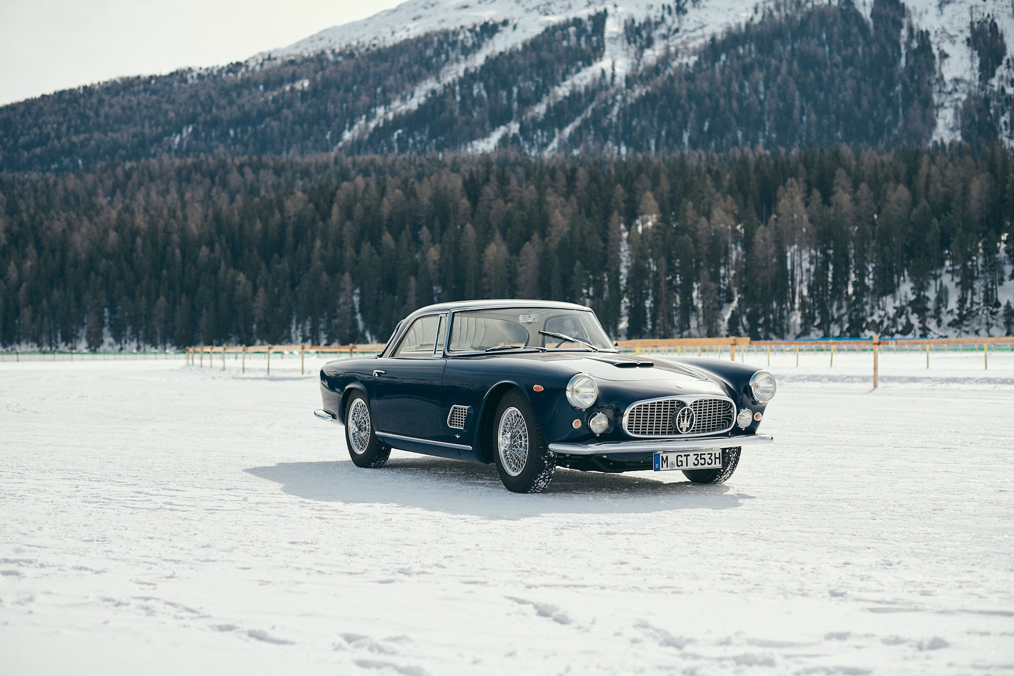 Maserati bei The I.C.E. in St. Moritz