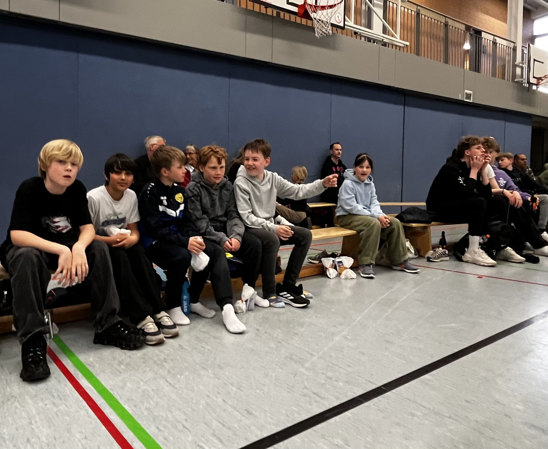 AG hautnah dabei: Volleyballspiel beim Wolfenbütteler Volleyballclub