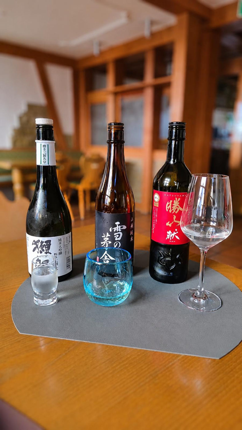 Unser Sake-Pairing bleibt vorerst unverändert