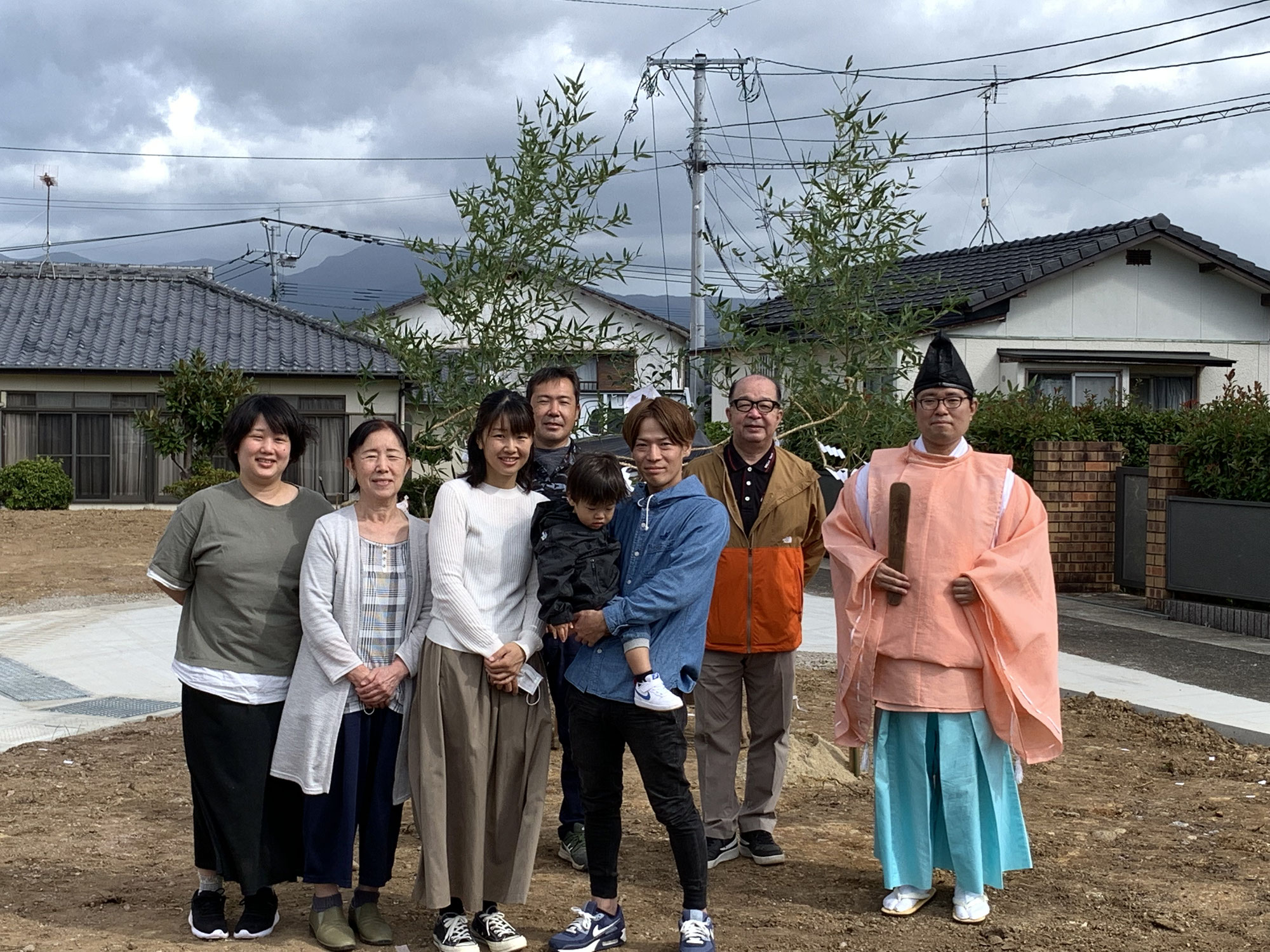 永昌町で地鎮祭です！