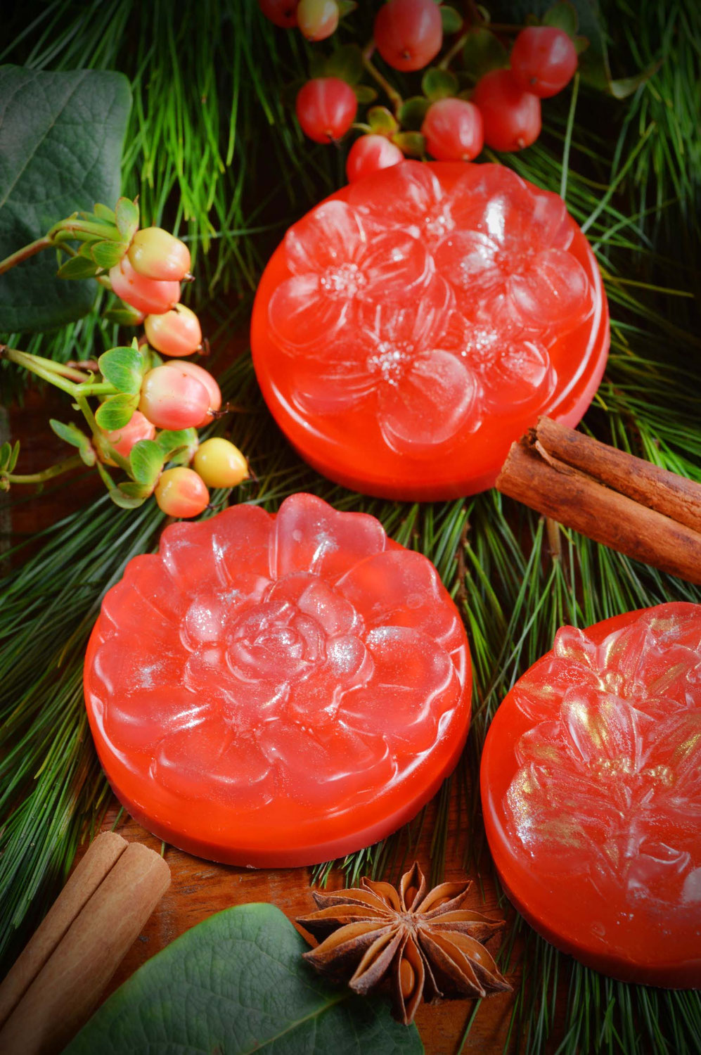 Seifen mit Weihnachtsduft
