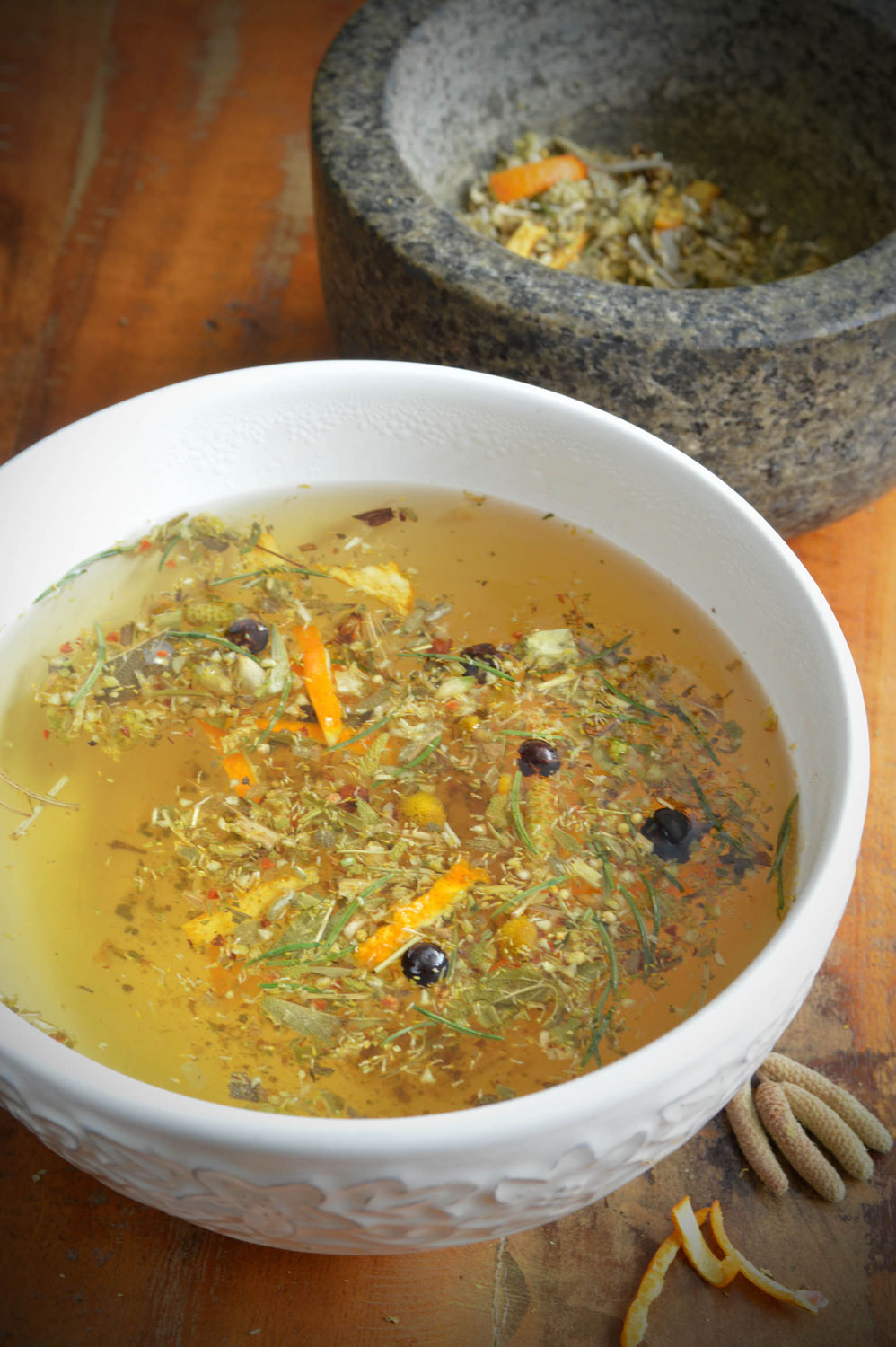 Erkältungstee mit Haselkätzchen /Hazel catkin Tea for colds and flu