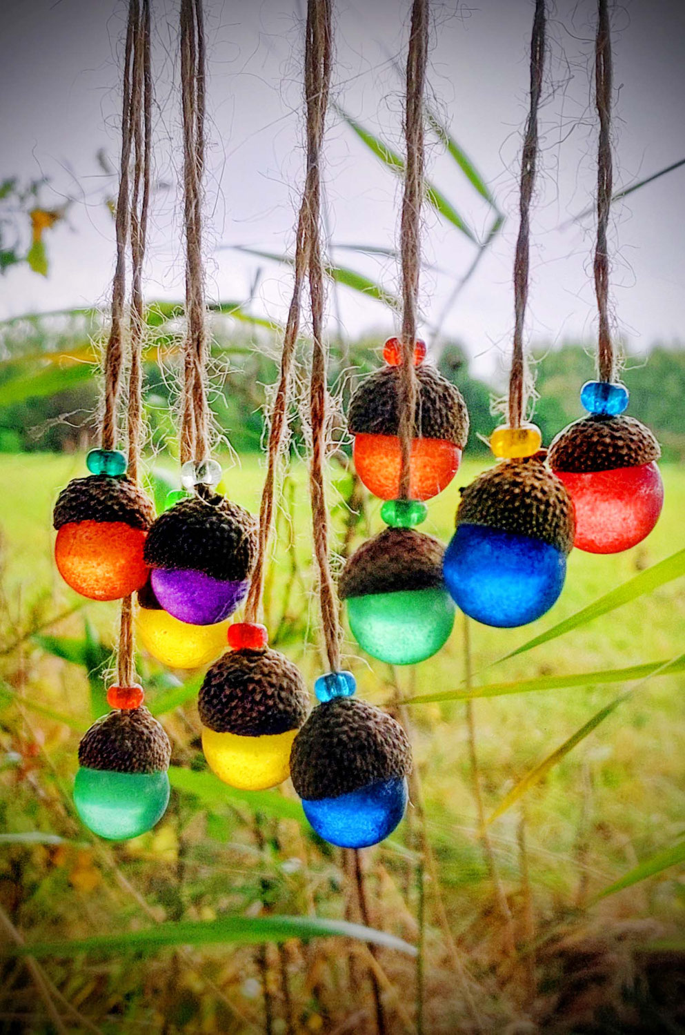 Basteln mit Eicheln - Eichelkunst