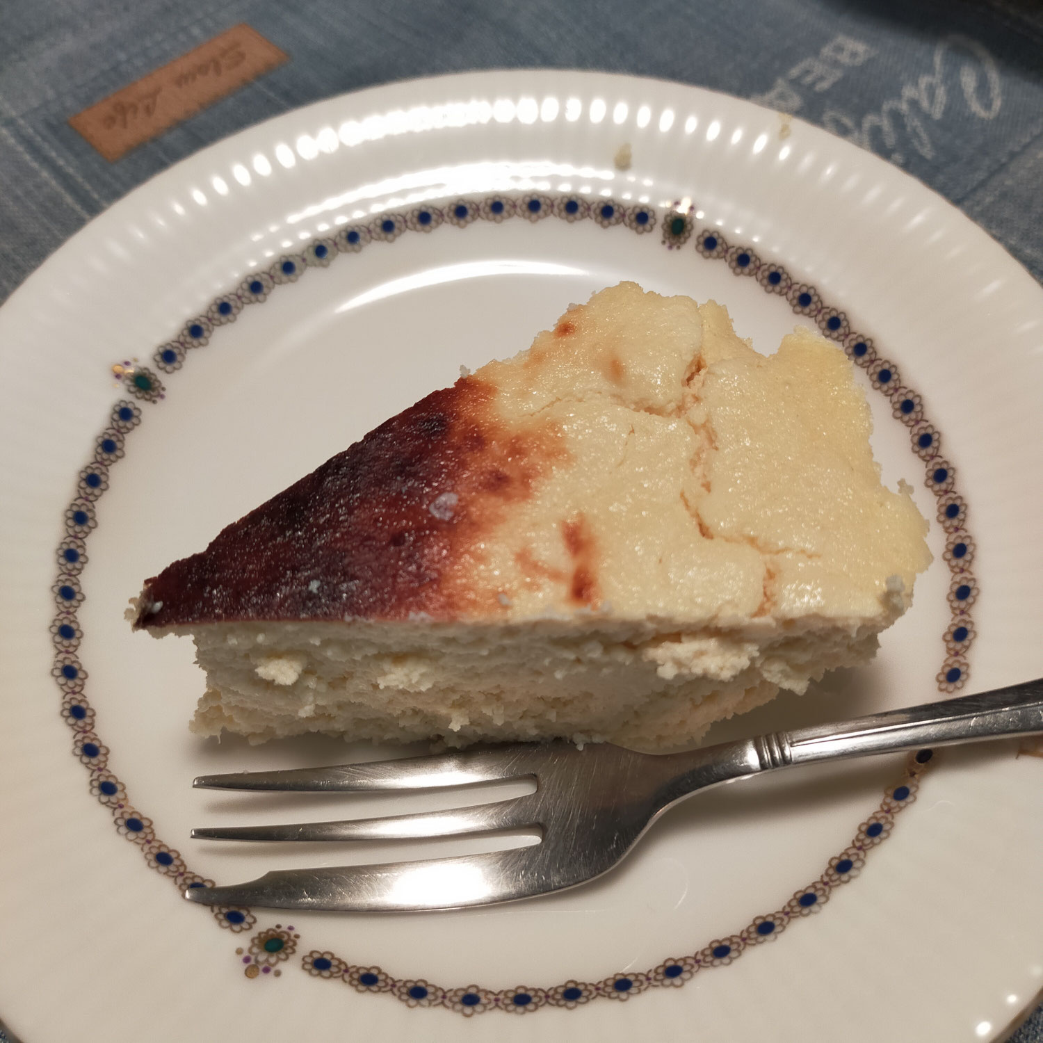 豆腐チーズケーキ作ってみました