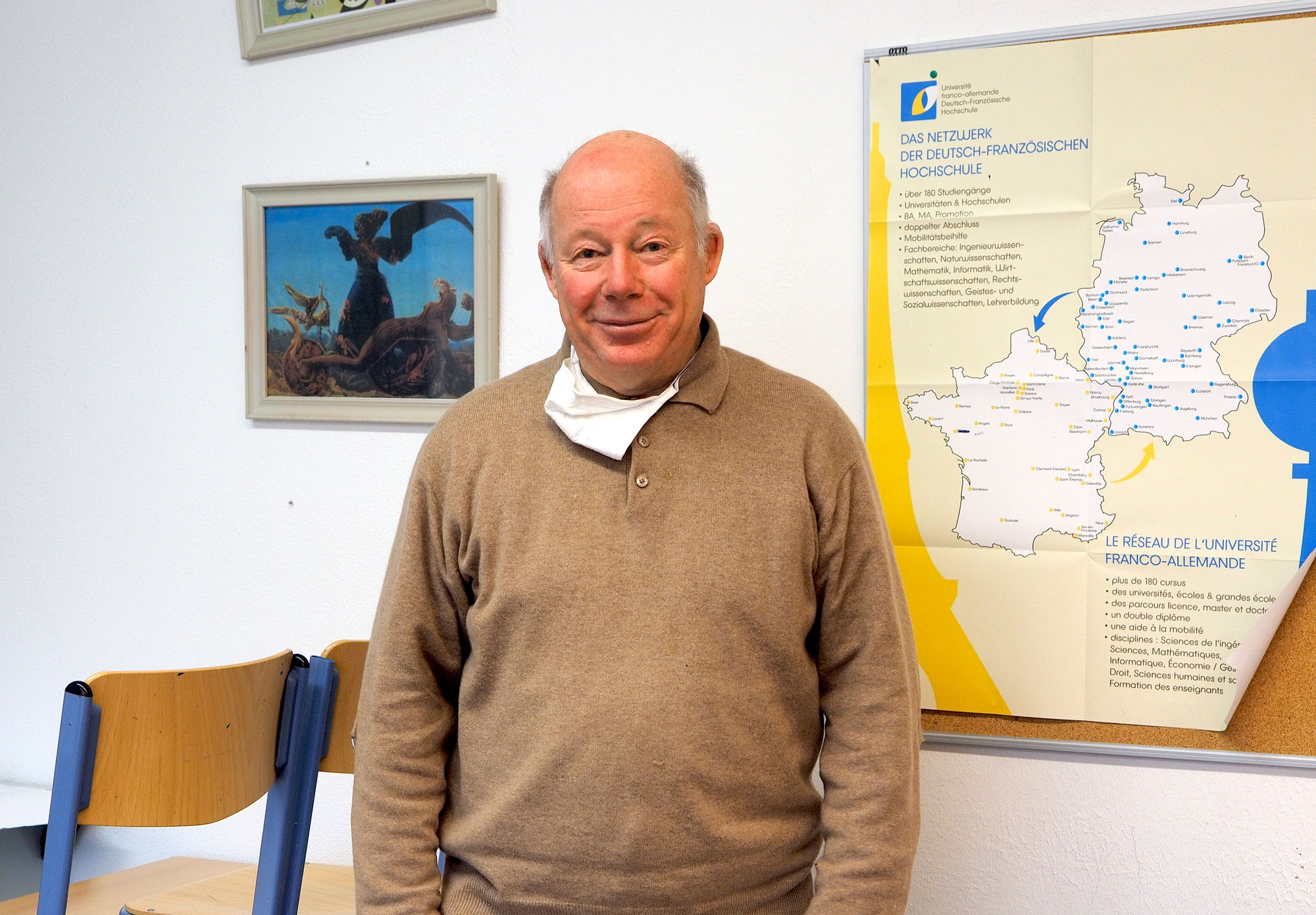 Kulturvermittler aus Leidenschaft: Der Australier John Griffith unterrichtet auch mit 71 noch an einem internationalen Gymnasium in Hamburg