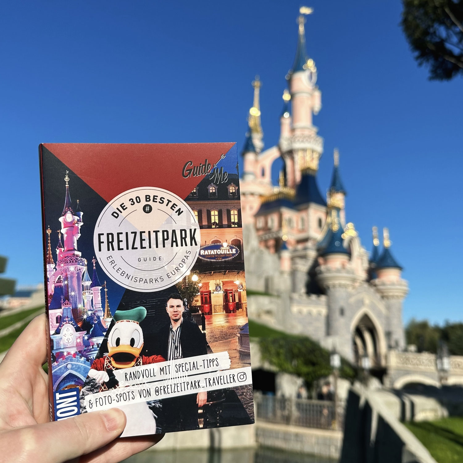 GuideMe Freizeitpark Guide in der limitierten Disneyland Paris Edition