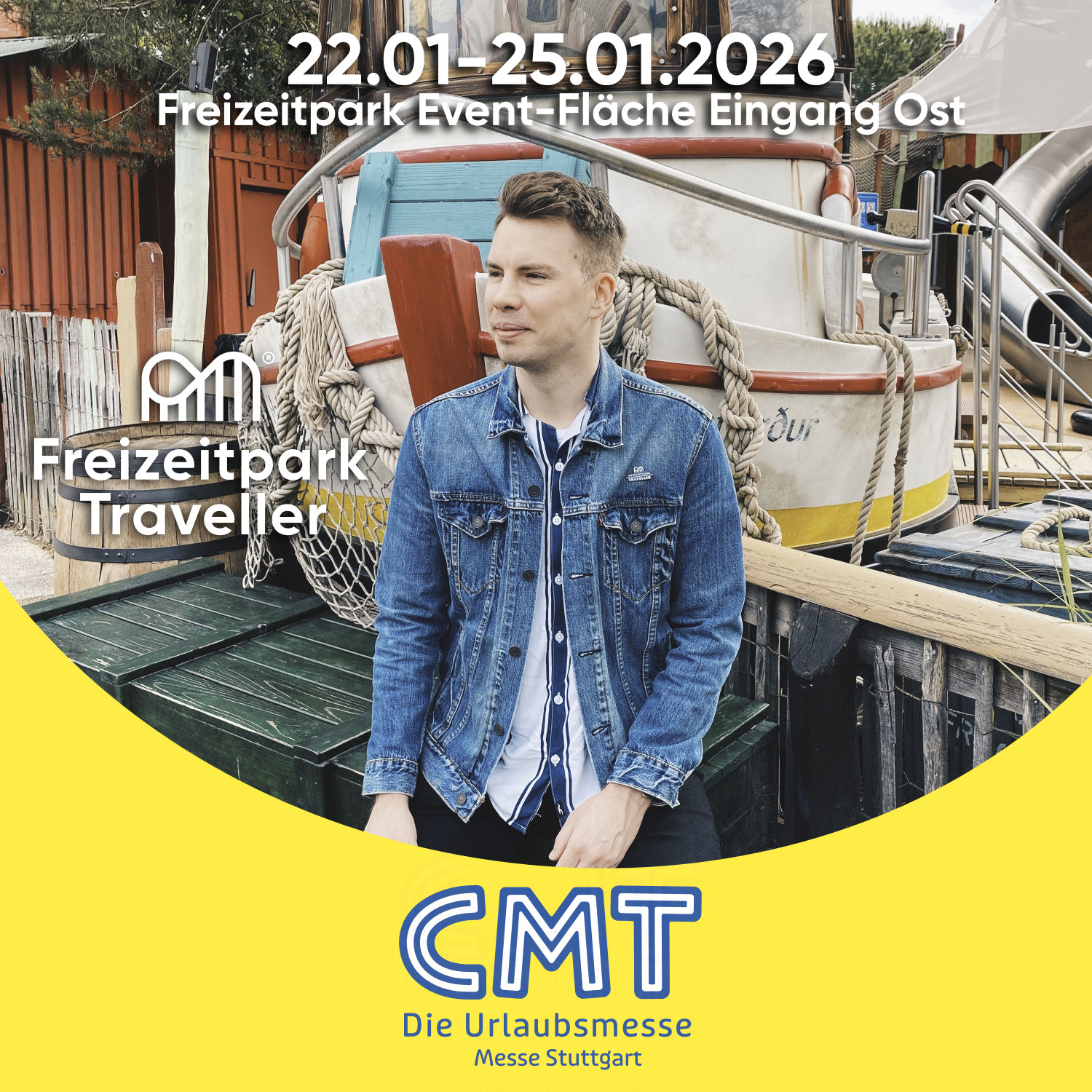 Freizeitpark Traveller auf der CMT 2026