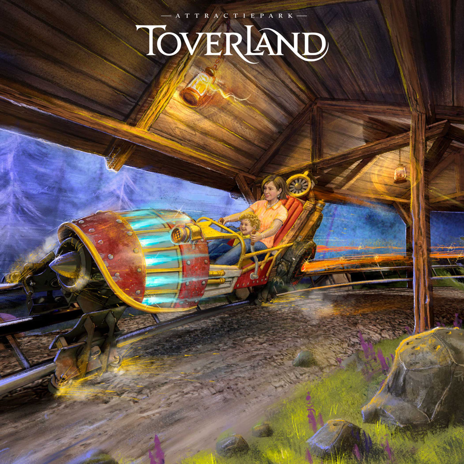 Neue Attraktion im Freizeitpark Toverland: künftig Swinging Bobsled statt Maximus’ Blitz Bahn