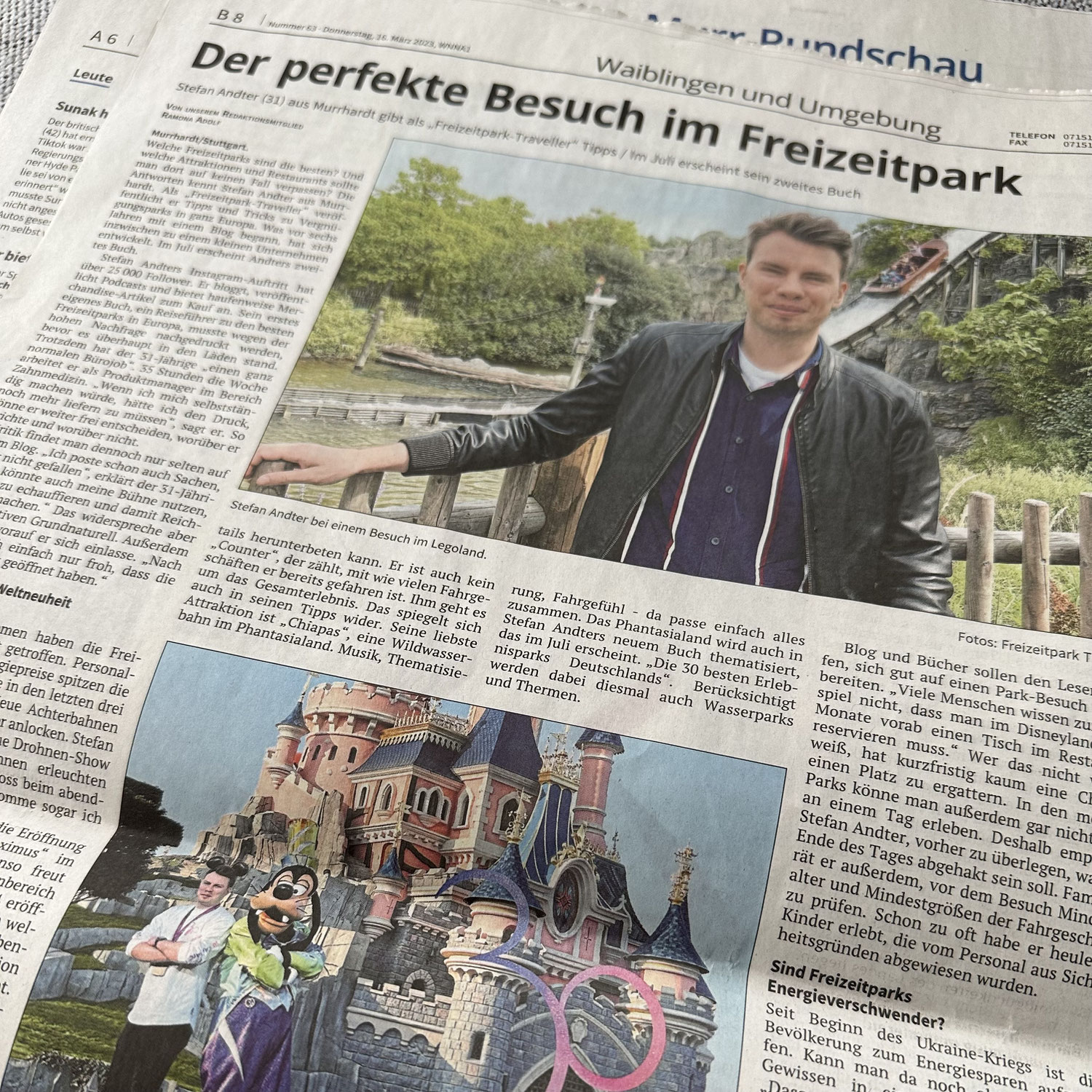 Der perfekte Besuch im Freizeitpark / Zeitungsverlag Waiblingen