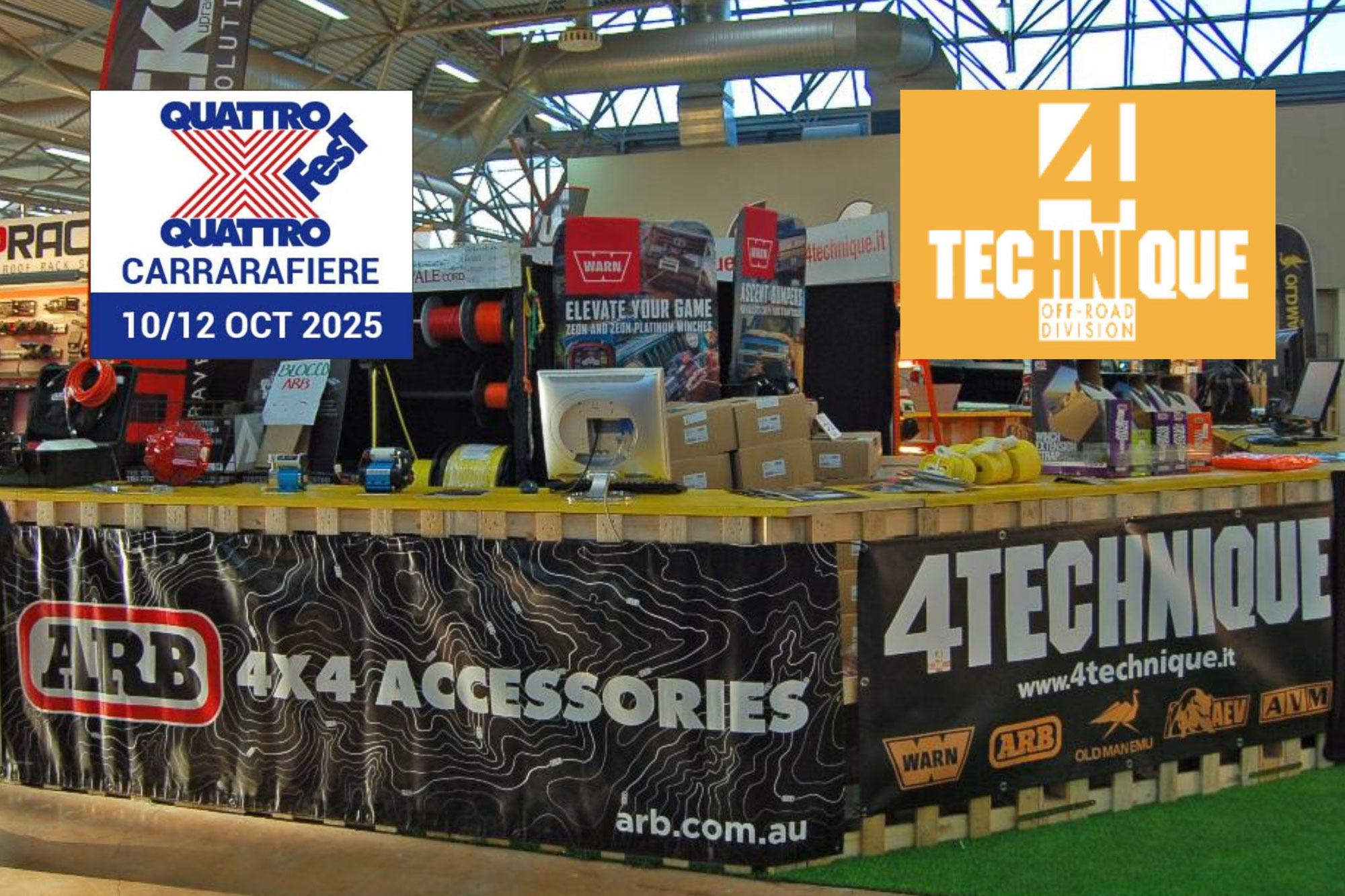 4Technique ti aspetta al 4x4Fest 2025! Il fuoristrada come non l’hai mai visto
