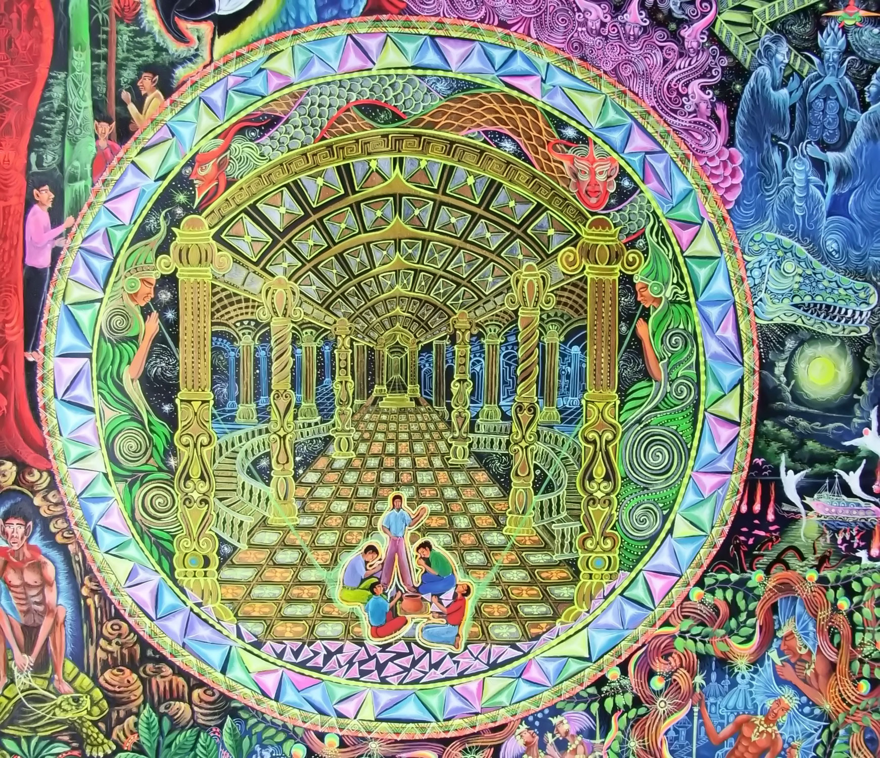 Pablo Amaringo, Ayahuaska & Kunst