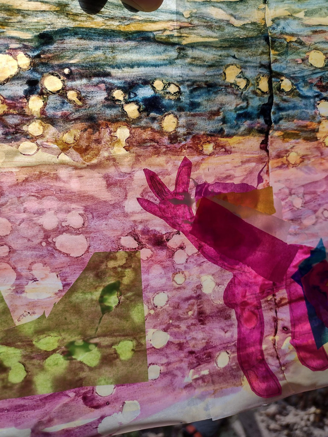 Wellen der Kindertrauer