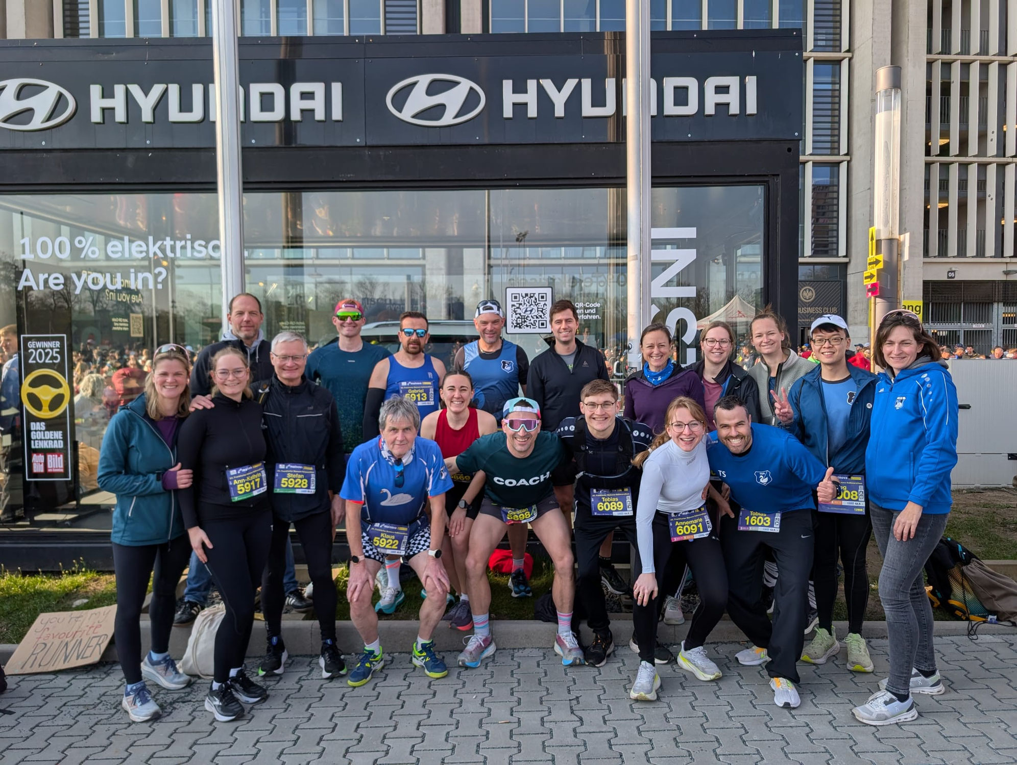 TG Schwanheim beim 24. Frankfurter Mainova Halbmarathon erfolgreich