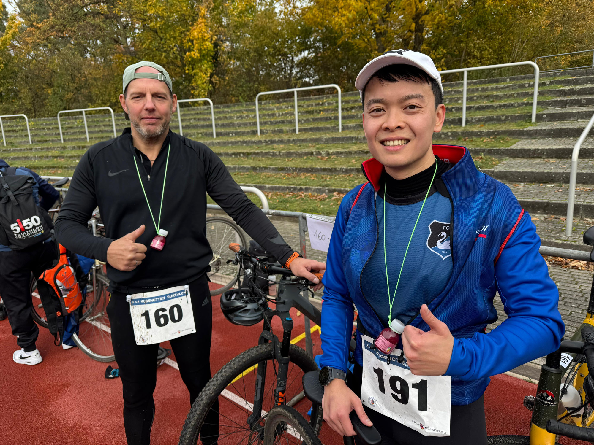 TG Schwanheim beim Hugenotten-Duathlon