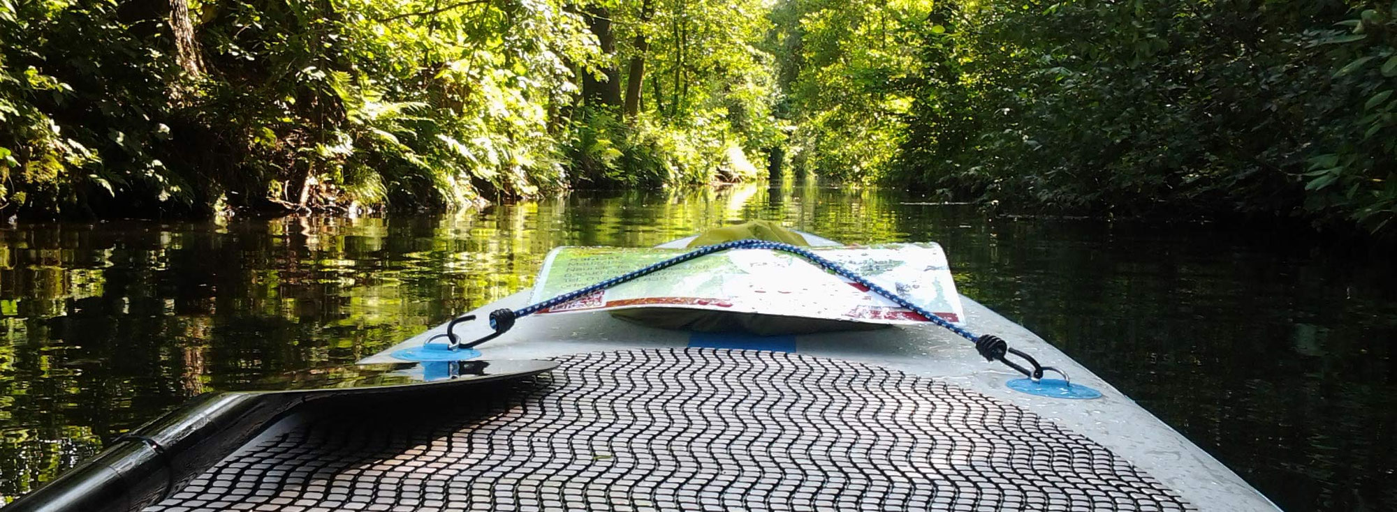 Übernachten bei uns & Partner Stand Up Paddling im Spreewald