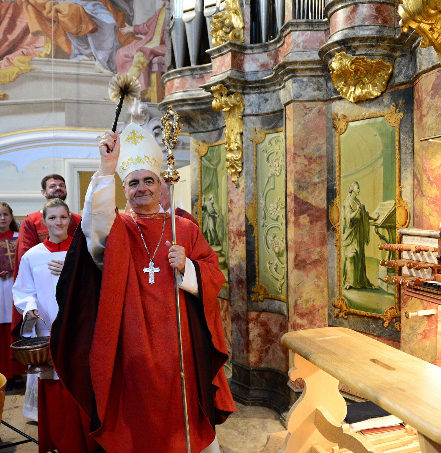 Weihe der Freywis-Orgel zu Pfingsten