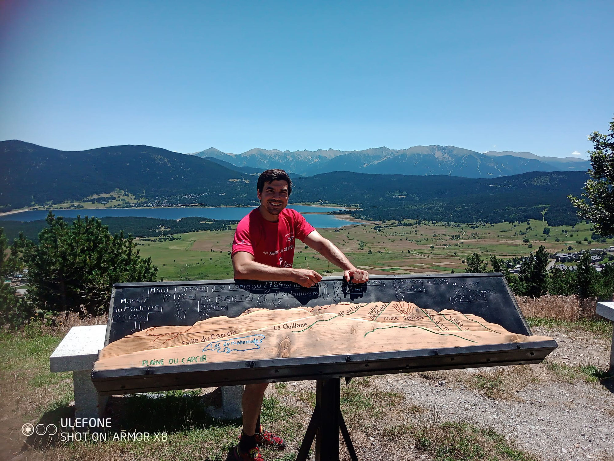 Antoni Carulla a Les Angles