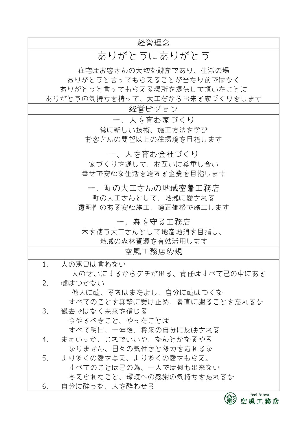 経営理念