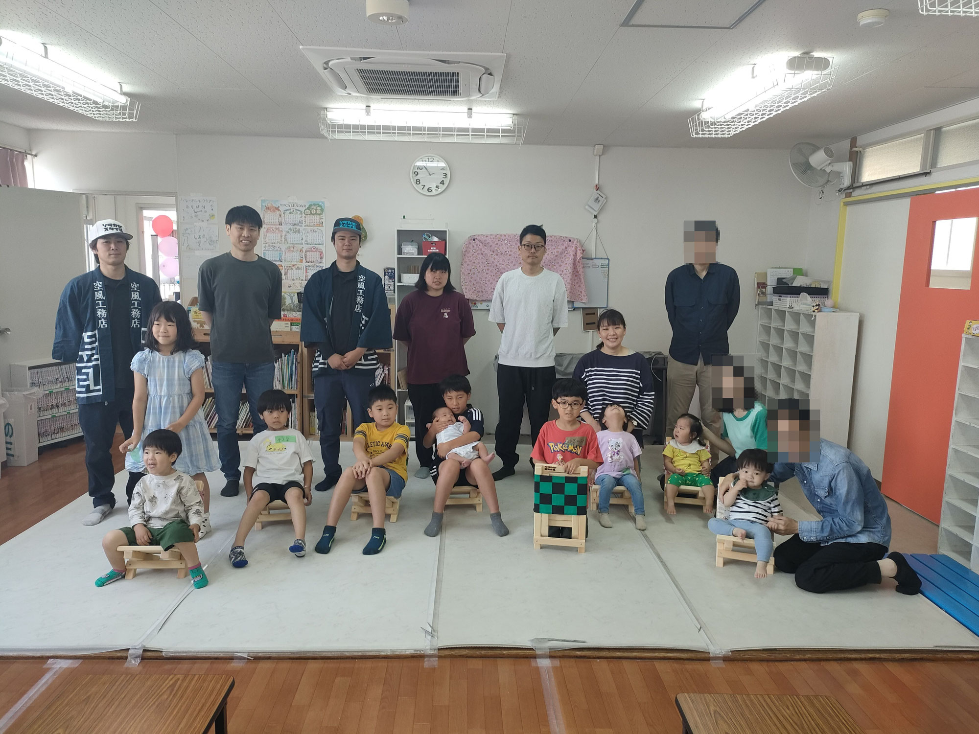 同心児童館さんで木工教室を開催しました！