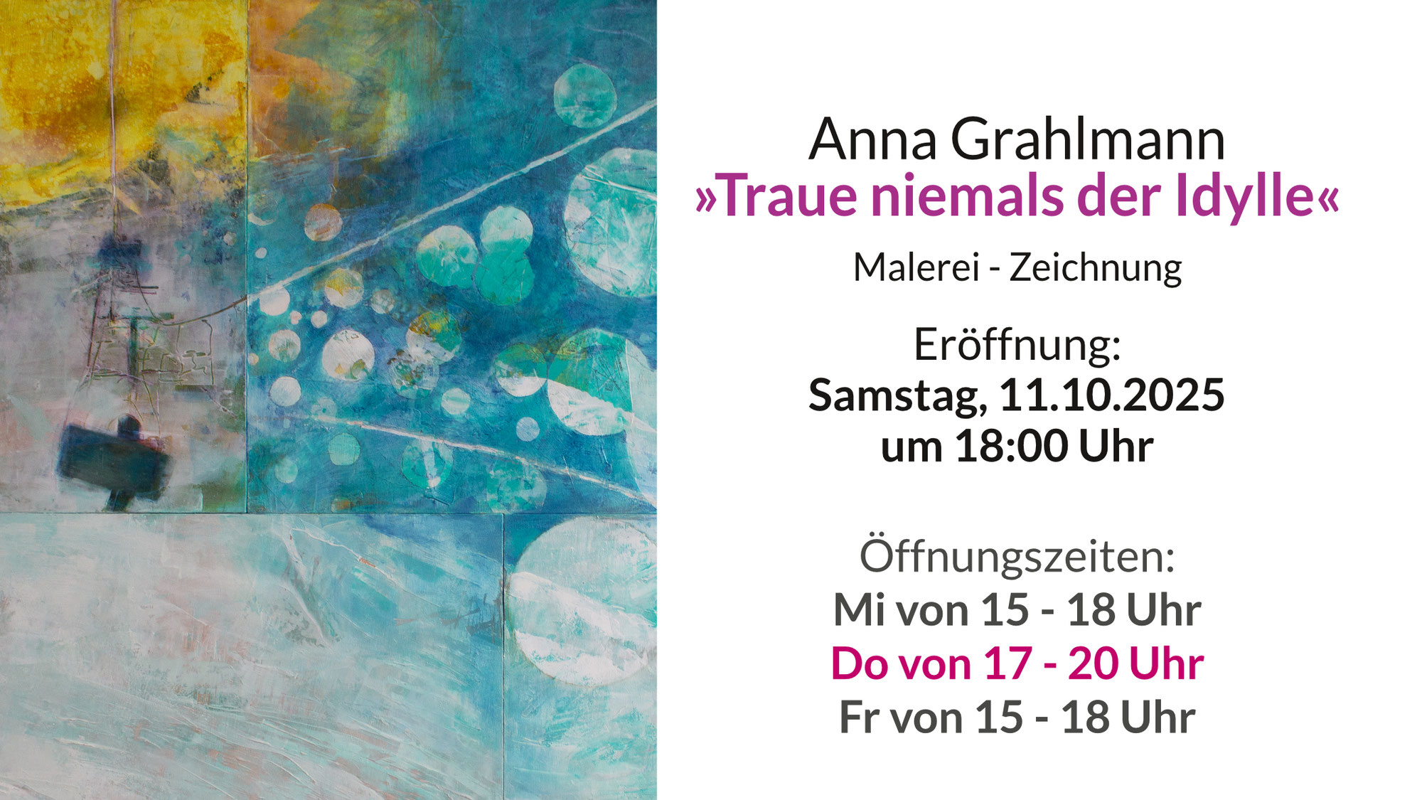 Anna Grahlmann »Traue niemals der Idylle«