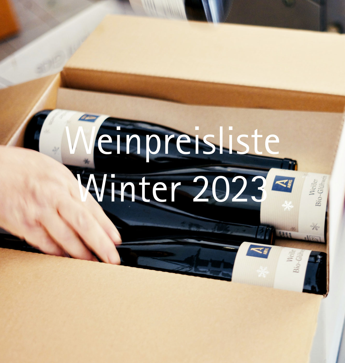 Weinangebot Winter 2023