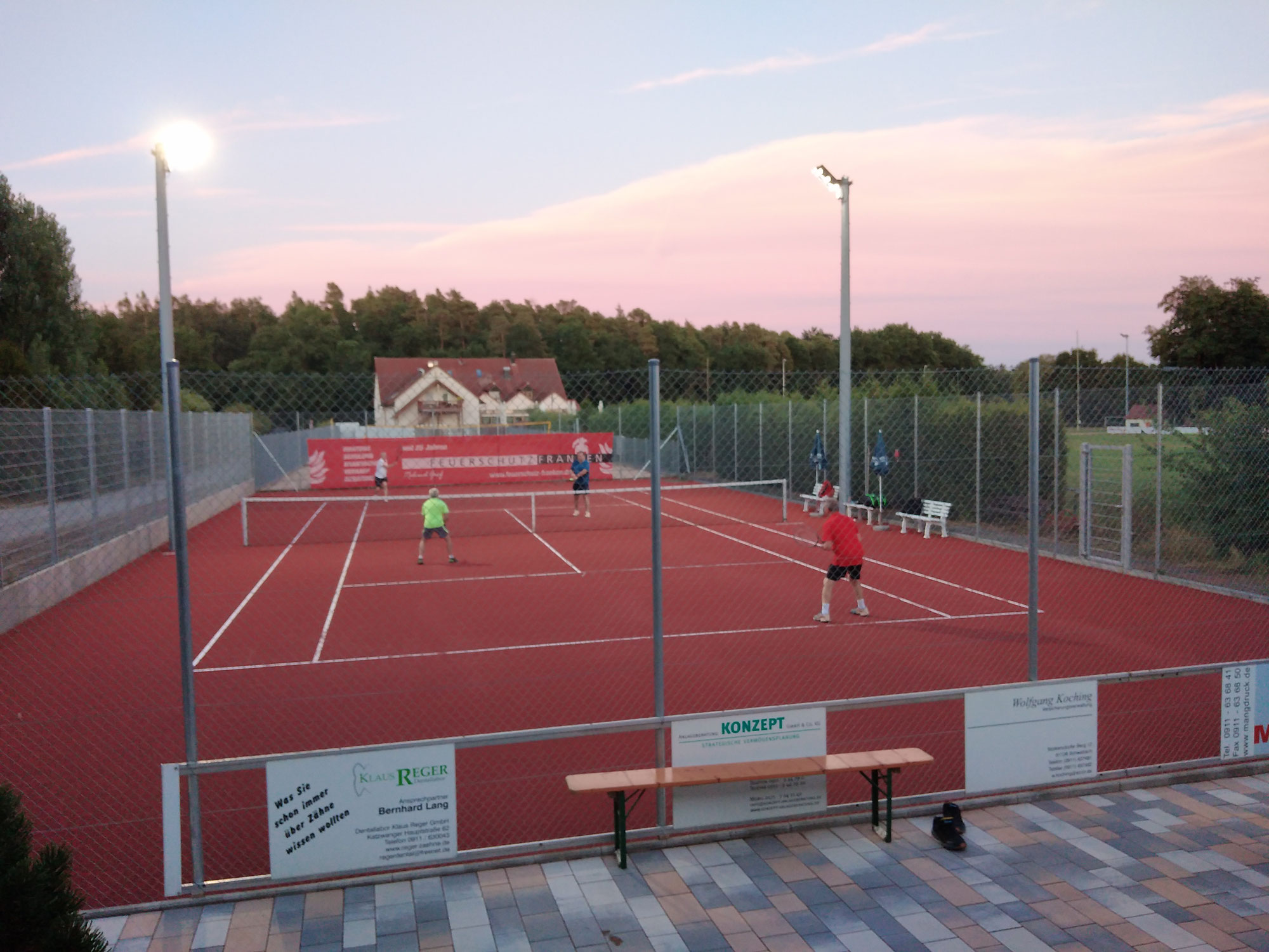 1. Tennis-Nightsession am 06.08.2022