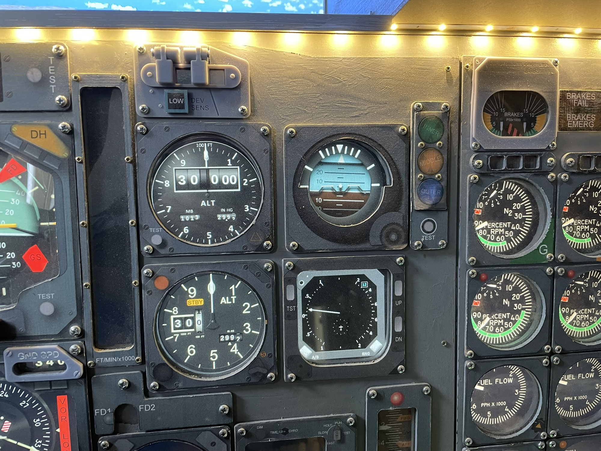 Die Instrumente der Concorde