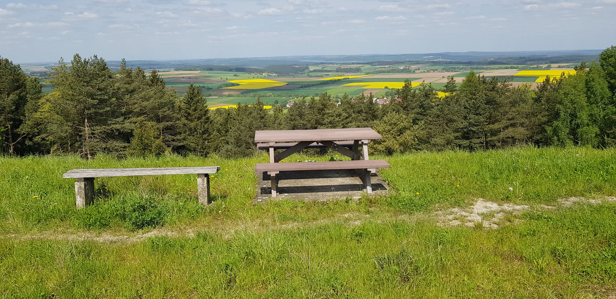 An einem langen Vatertag durchs weite Frankenland