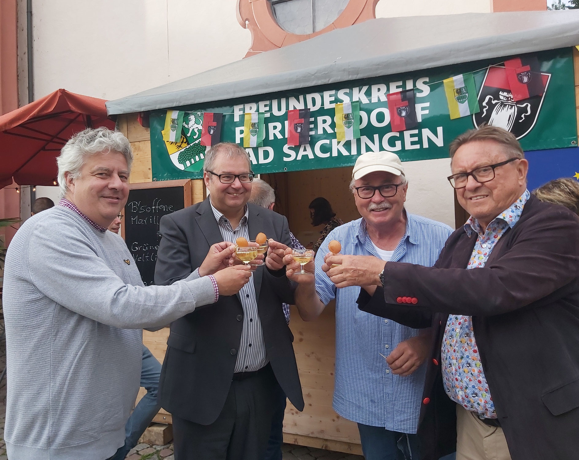 Purkersdorfer beim Brückenfest 2022