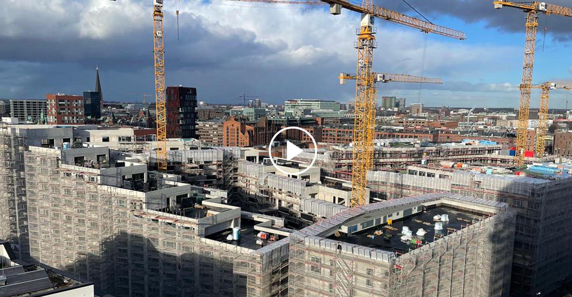 Größtes innerstädtisches Bauprojekt Europas: bauzeit berlin leitet Eleven Decks Bauprojekt im Überseequartier Hamburg