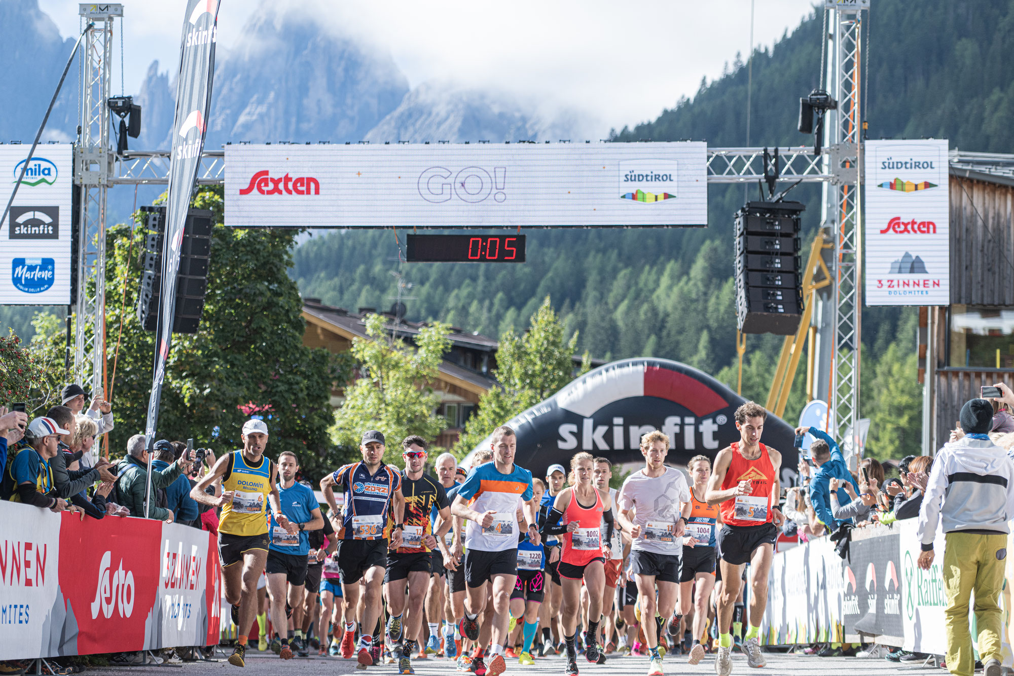 Italienischer Doppelsieg beim  25. Südtirol Drei Zinnen Alpine Run