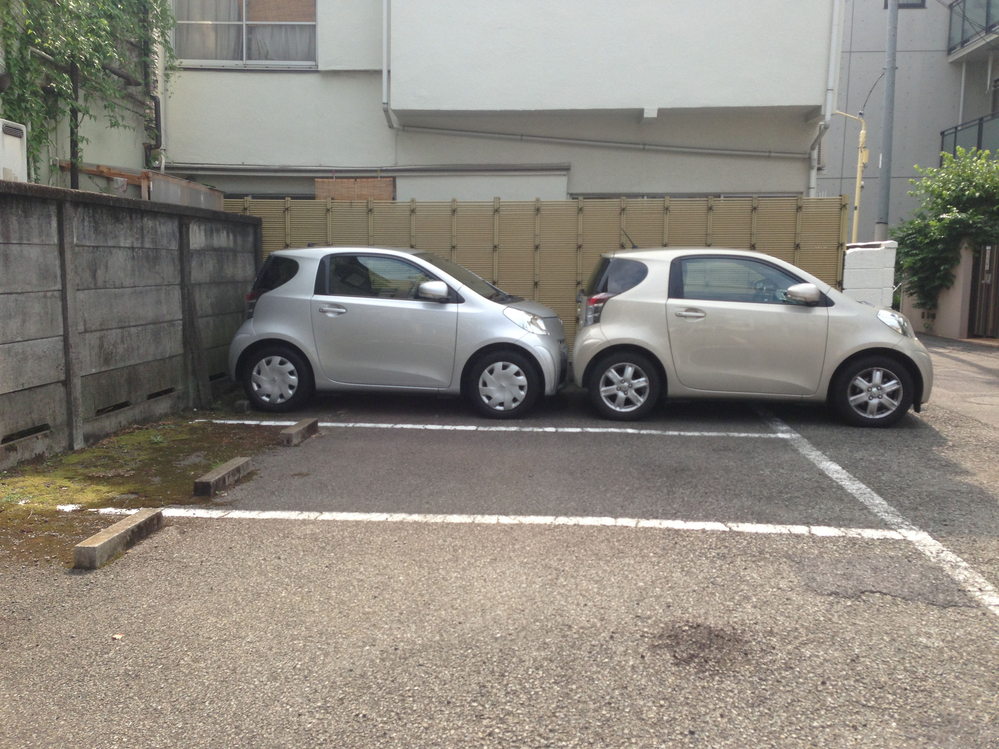 都内の駐車場事情