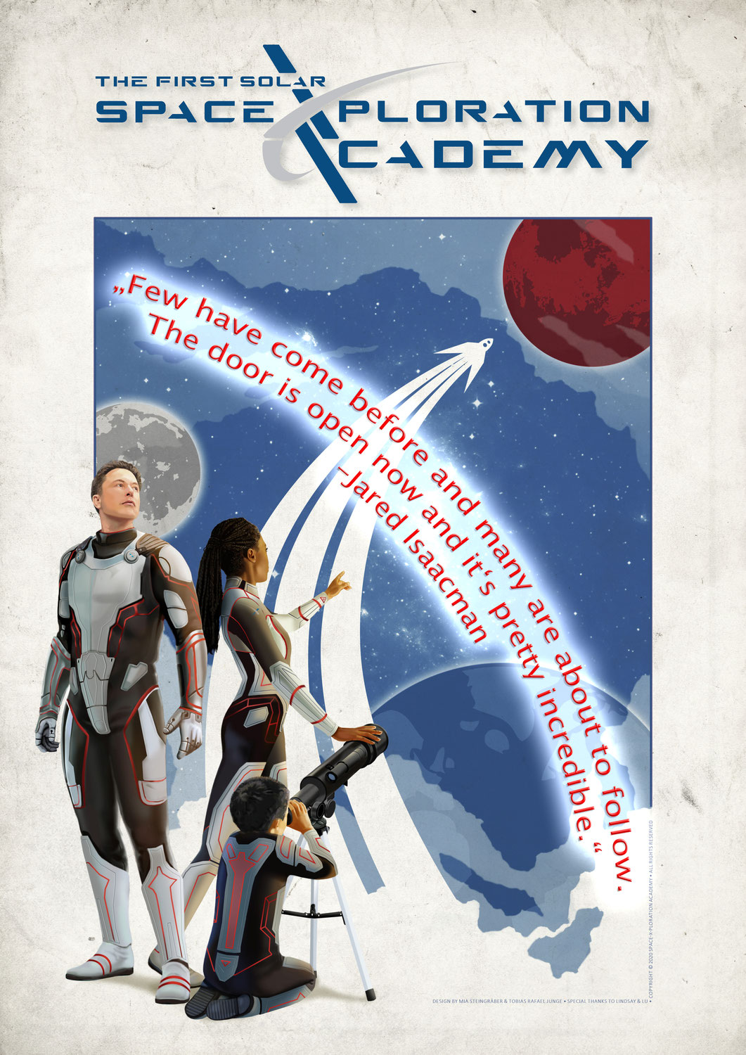 " ... we can reach any star ... "