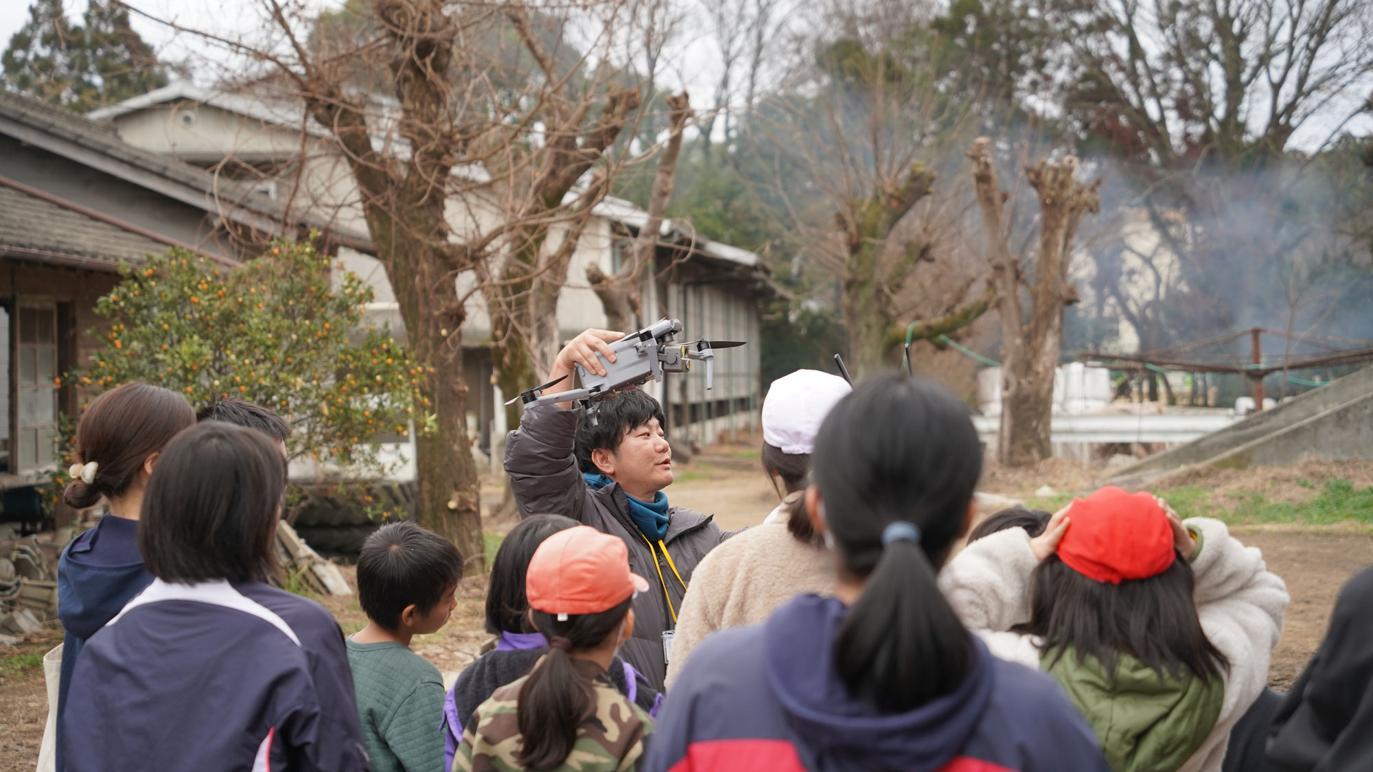 牧場と小学生が取り組むcowCLUBにドローンの講師として参加しました