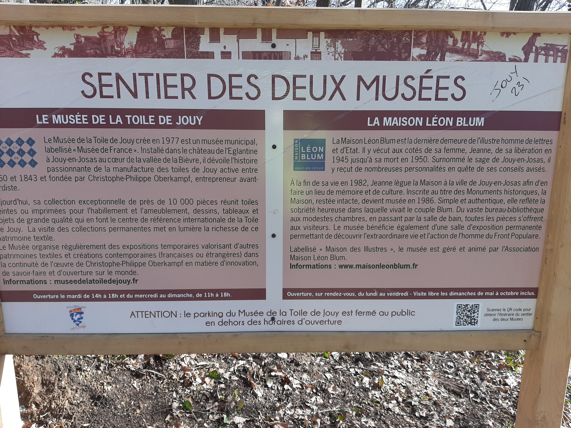 Sur le sentier des 2 musées 