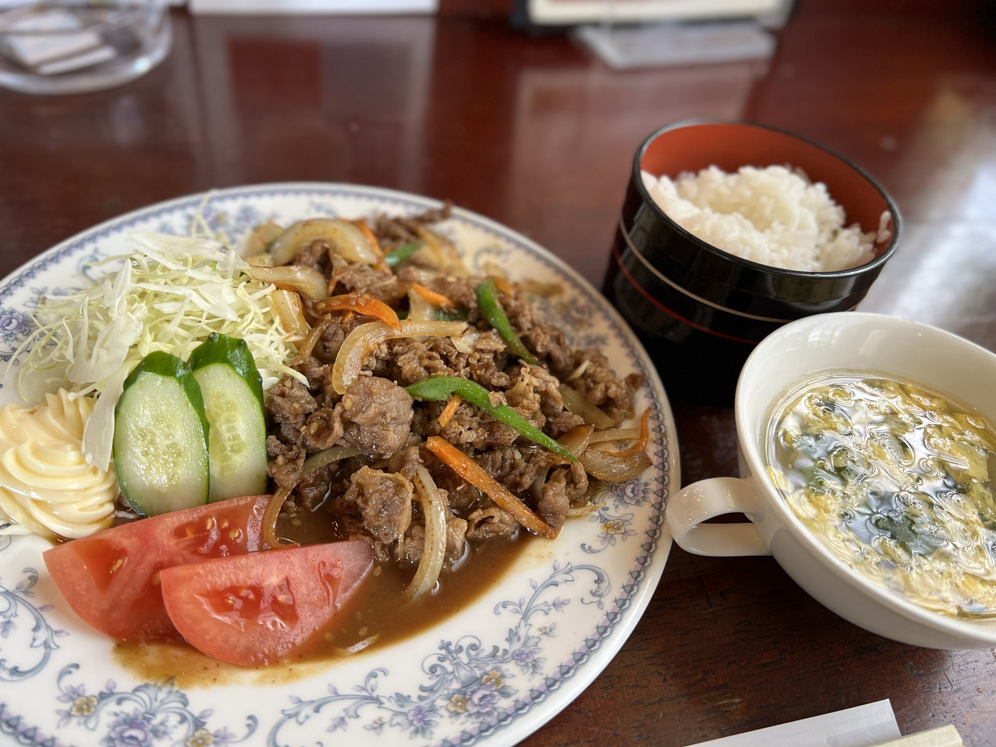 （珈琲館サバ情報）新メニュー焼肉定食