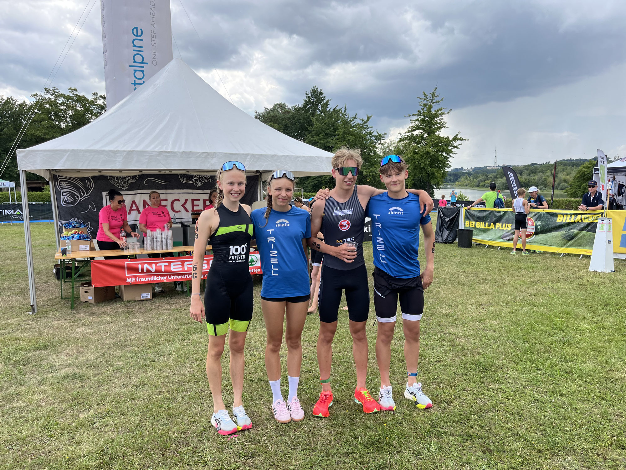 Salzburgs Triathlon-Nachwuchs erreicht bei den ÖM in Wallsee einen seiner größten Erfolge
