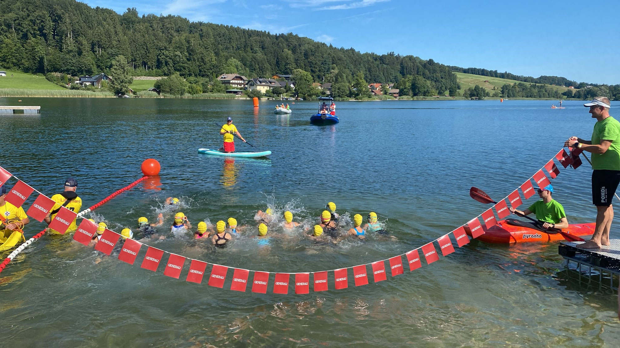 Große Begeisterung beim Kids Triathlon in Obertrum